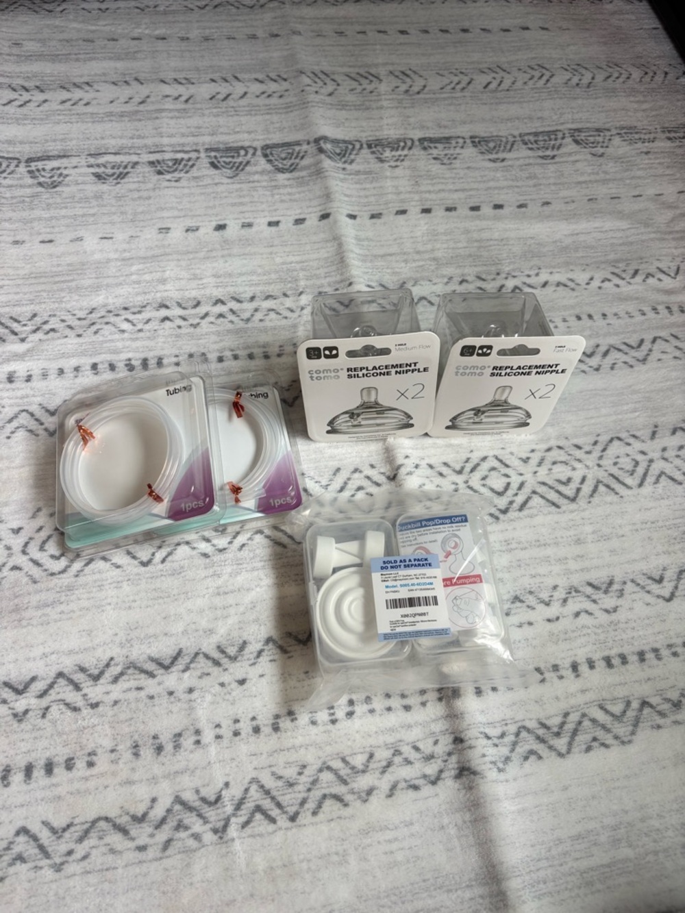 Replacement Silicone Nipple & Tubing Kit - Clear